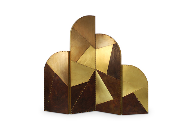 folding screen  Great ideas to divide spaces using folding screens folding screen 03