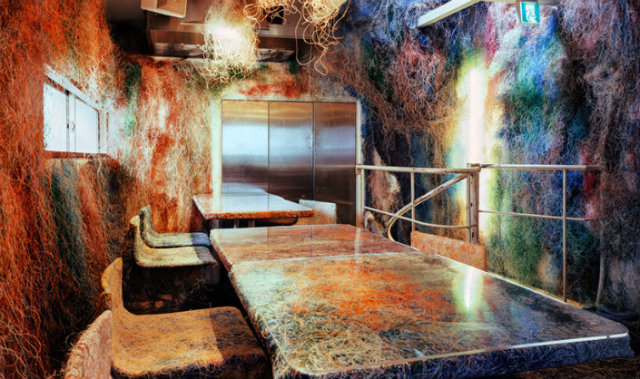 kengo-kuma-tetchan-restaurant-interior-tokyo-japan-designboom-01  Explosion of Colors kengo kuma tetchan restaurant interior tokyo japan designboom 01