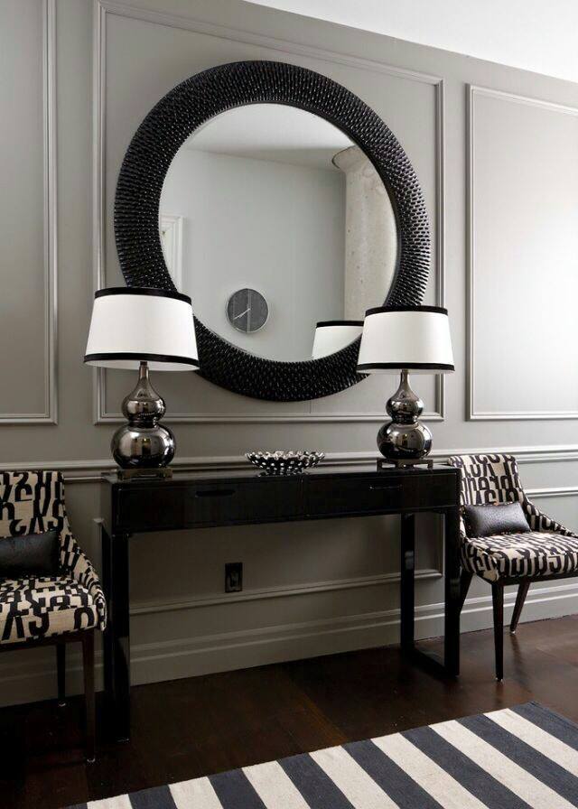 Shape and material ideias Large wall mirror Large wall mirror – a big idea for wide ambiances Large wall mirror a big idea for wide ambiances 1