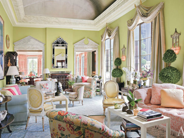 mario buatta famous interior designers  ad 100 2016 AD 100 LIST: MARIO BUATTA DECORATION IDEAS mario buatta famous interior designers 18