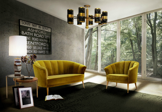 living room inspiration: statement sofas modern sofas 20 Modern Sofas for Spring modern sofas for spring 3