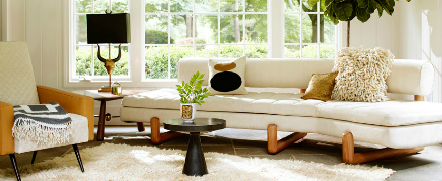 living room inspiration: statement sofas modern sofas 20 Modern Sofas for Spring modern sofas for spring 6