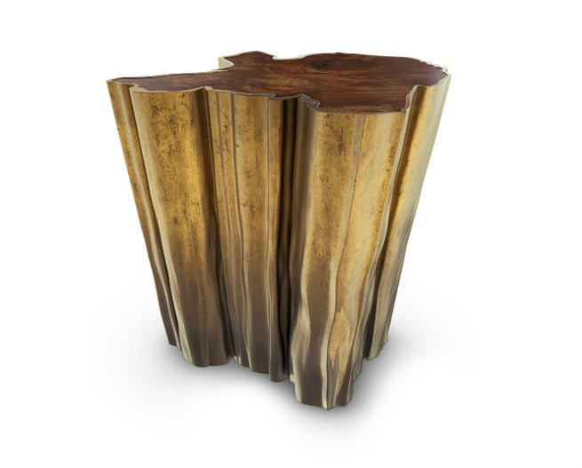 BRABBU’s New brass center table
