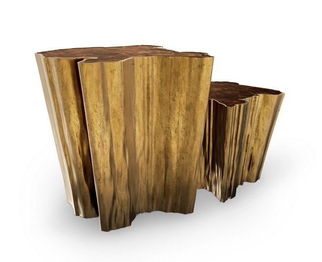 BRABBU’s New brass center table