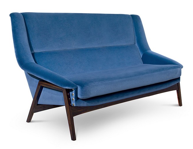 Living room decor ideas with mid century modern sofas