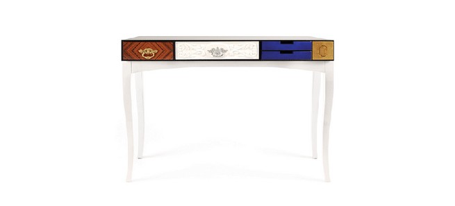Modern console tables with storage