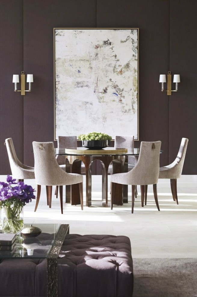 Most impressive round dining tables
