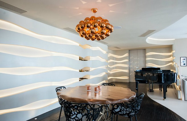 Most impressive round dining tables
