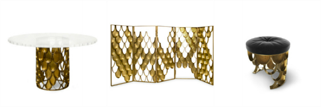 New Brass Console Table by BRABBU it’s the new member of KOI Family 1