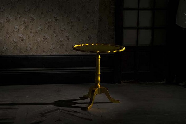 Side table ideas in gold