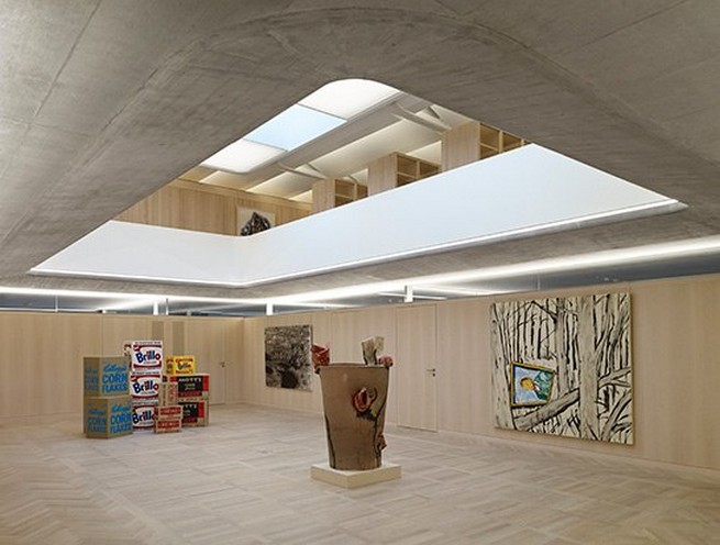 A concrete masterpiece: Bruno Bishofberger’s new gallery