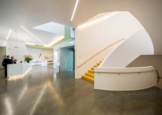 Art gallery in Auckland by Mitchell and Stout Architects features an aluminium-plated facade