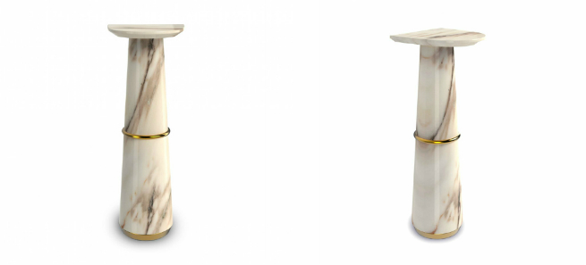 BRABBU Lauches two new marble pieces AGRA Console  Agra Display 2