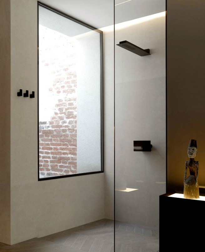 Bernd Gruber designed a luxury loft in Viena 1