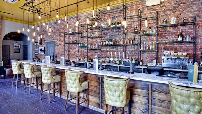 Contemporary gastro-pub decor by DV8 Designs