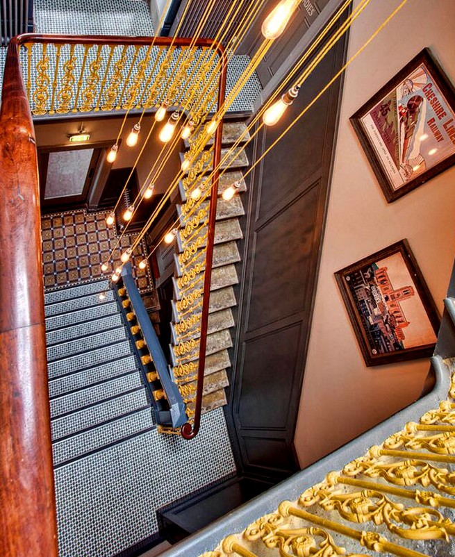 Contemporary gastro-pub decor by DV8 Designs