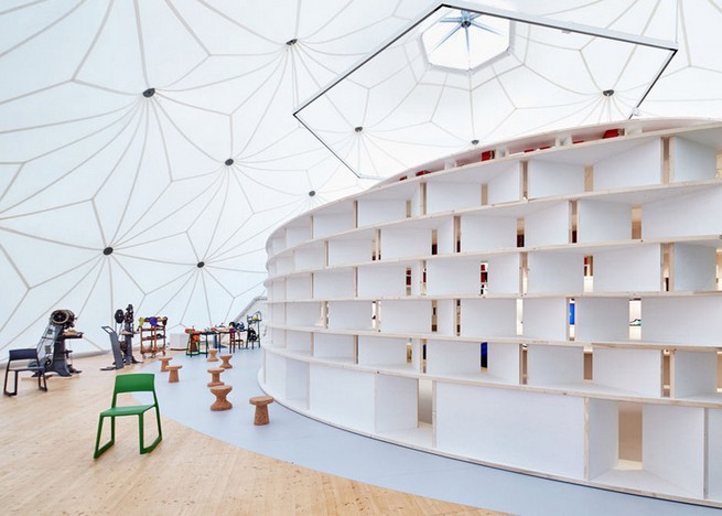 Diébédo Francis Kéré's Camper opens pop-up store at the Vitra Campus