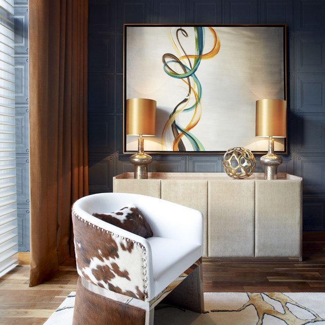 Emirates Hills in Dubai projected by Nikki B Interiors and furnished by BRABBU