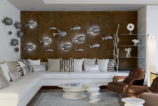 Emirates Hills in Dubai projected by Nikki B Interiors and furnished by BRABBU