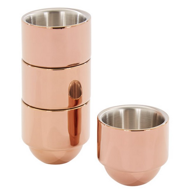 New copper coffee set designed by Tom Dixon