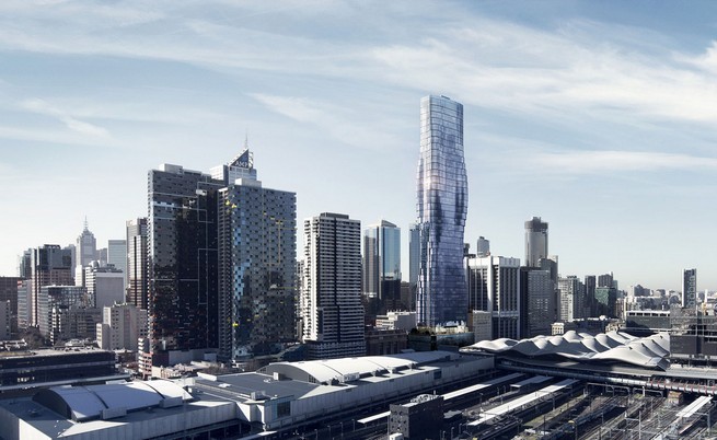 New premier tower skyscraper in Melbourne inspired by Beyoncé