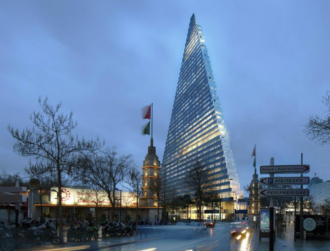 Paris will have a new triangular skyscraper 8