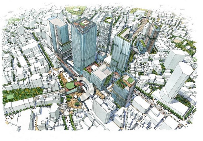 Tokyo adds a new skyscraper to its skyline by Kengo Kuma + Nikken
