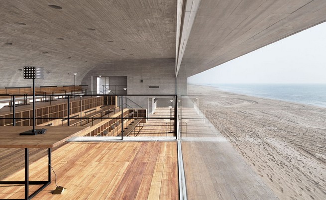 Vector Architects' beachside library project in China_3