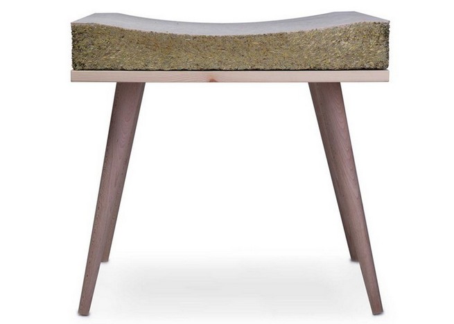 Chayr: The new seat made from hay and grass by Henry&Co