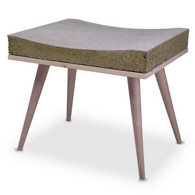 Chayr: The new seat made from hay and grass by Henry&Co