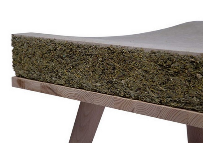 Chayr: The new seat made from hay and grass by Henry&Co