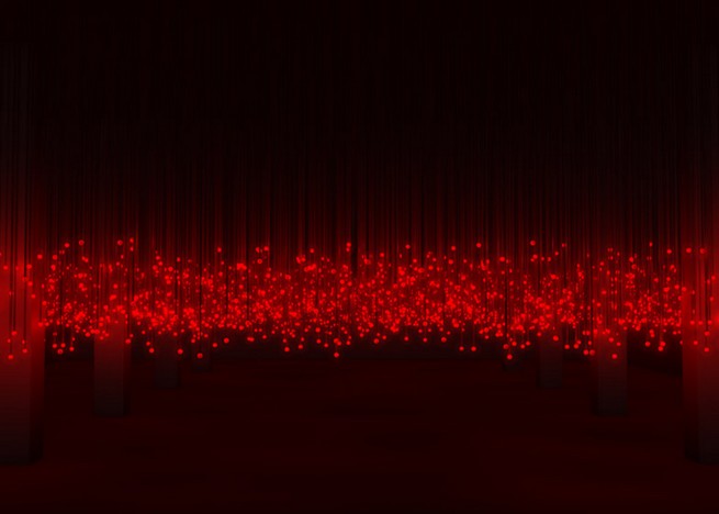 Light installation by Neon Golden replicates swarm of fireflies_2