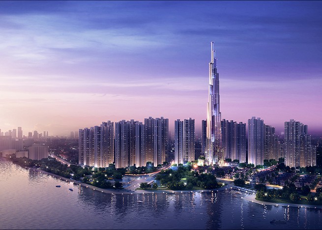 Tallest skyscraper in Ho Chi Minh, Vietnam