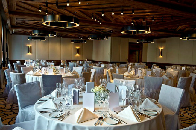 VELLUM Wall Lamp in Alpina Gstaad Hotel by HBA London 1