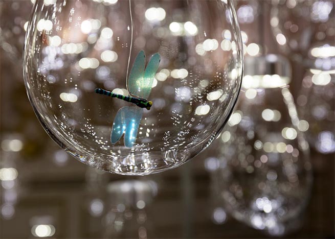 Magic lighting installation at V&A Museum