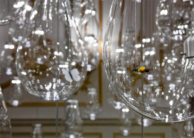 Magic lighting installation at V&A Museum