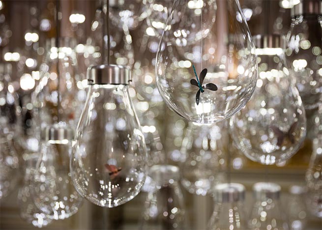 Magic lighting installation at V&A Museum