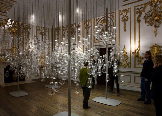 Magic lighting installation at V&A Museum