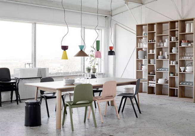 Modular Alphabeta pendant lamp for Hem by Luca Nichetto