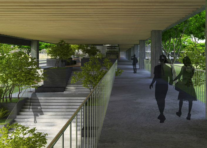 Vo Trong Nghia architects vietnam tree covered Ho Chi Minh City 4