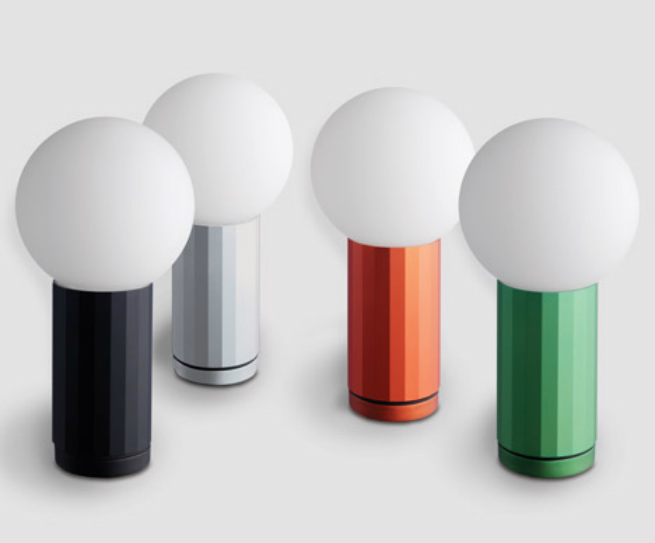 rotating table lamp