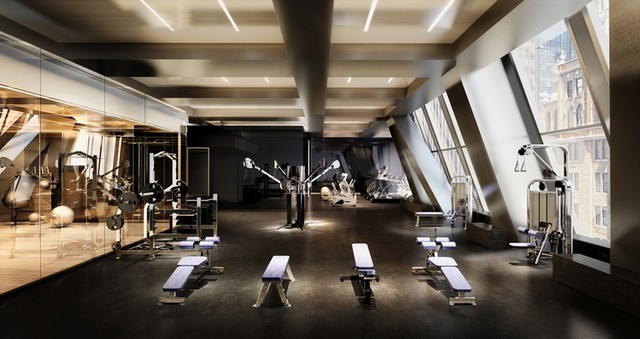 the on-site wellness center