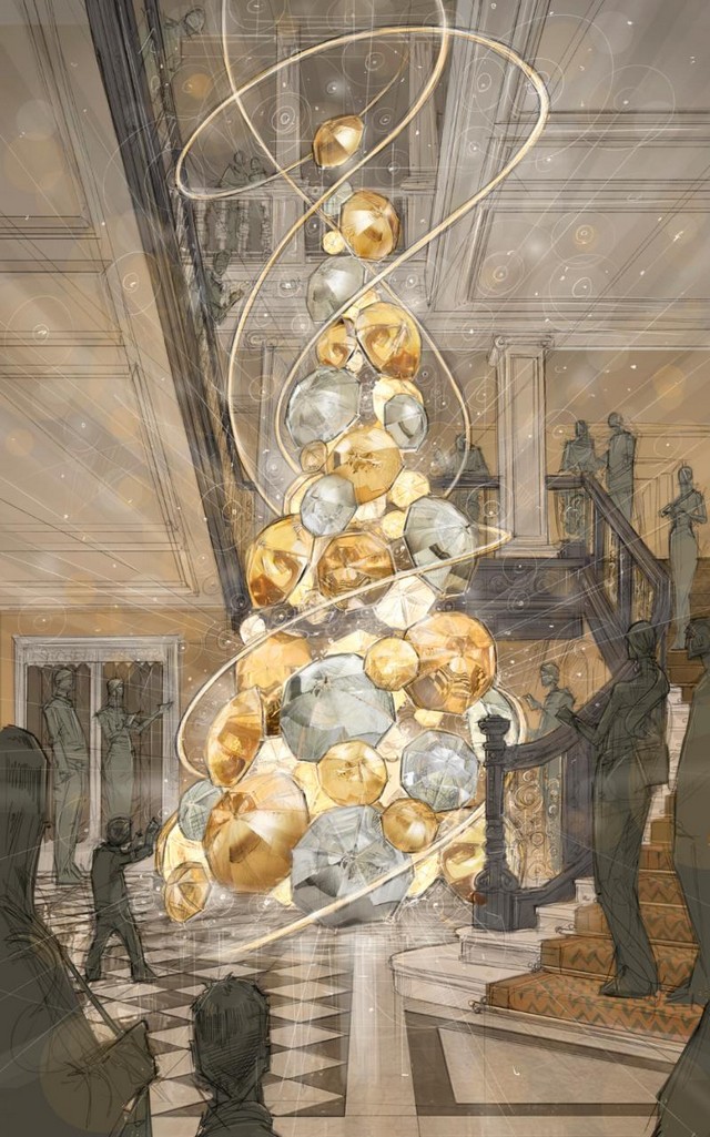 Burberry's designer Christopher Bailey will decorate Claridge's 2015 Christmas tree (3)