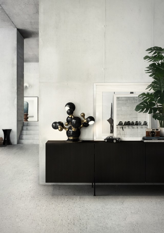 Places to visit in London a lifetime experience in this luxury apartment-delightfull_Atomic-Sputnik-Multi-Light-Sculptural-Sphere-Sideboard-Lamp-01