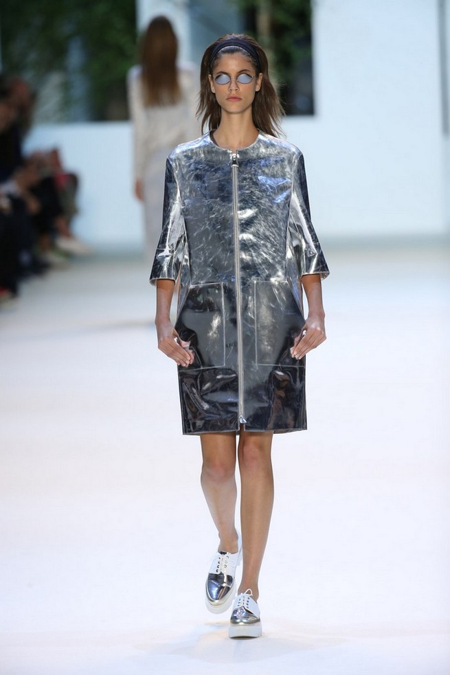 Swiss fashion house Akris get inspiration in Sou Fujimoto's buildings for the Spring Summer 2016 Collection