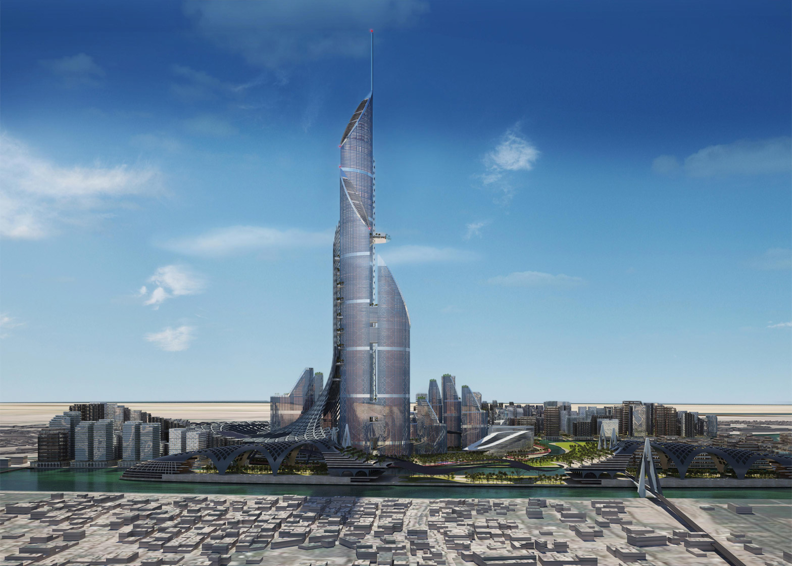 Bride skyscraper Iraq AMBS Architects Architecture and Design