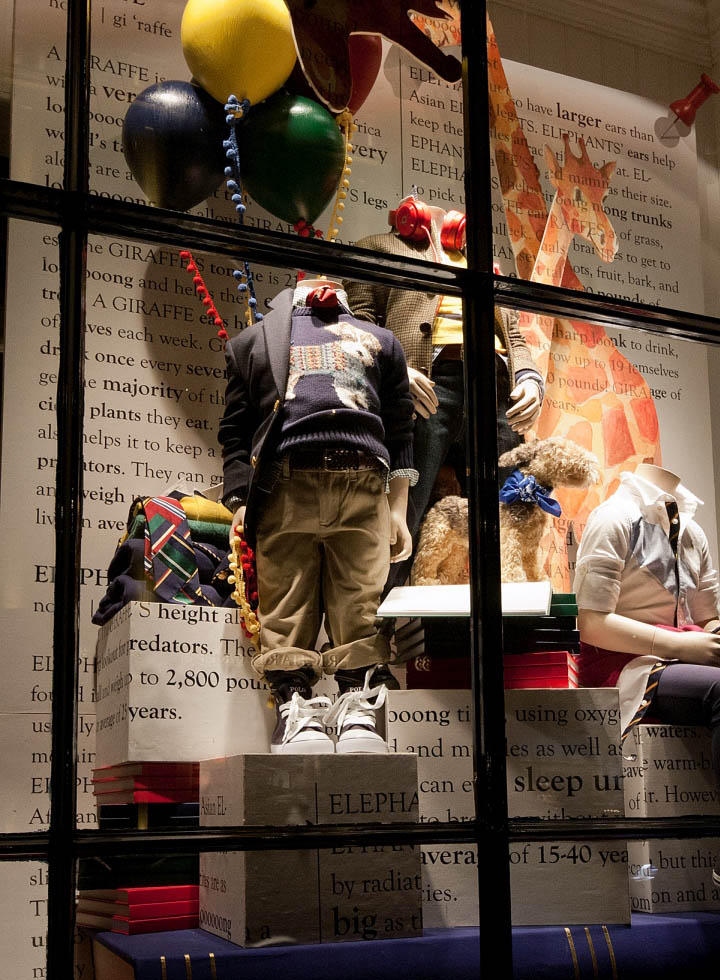 Ralph Lauren Windows 2015 london shopping