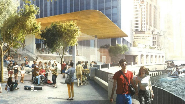 Architecture News: Foster + Partners designed Chicago New Apple Store