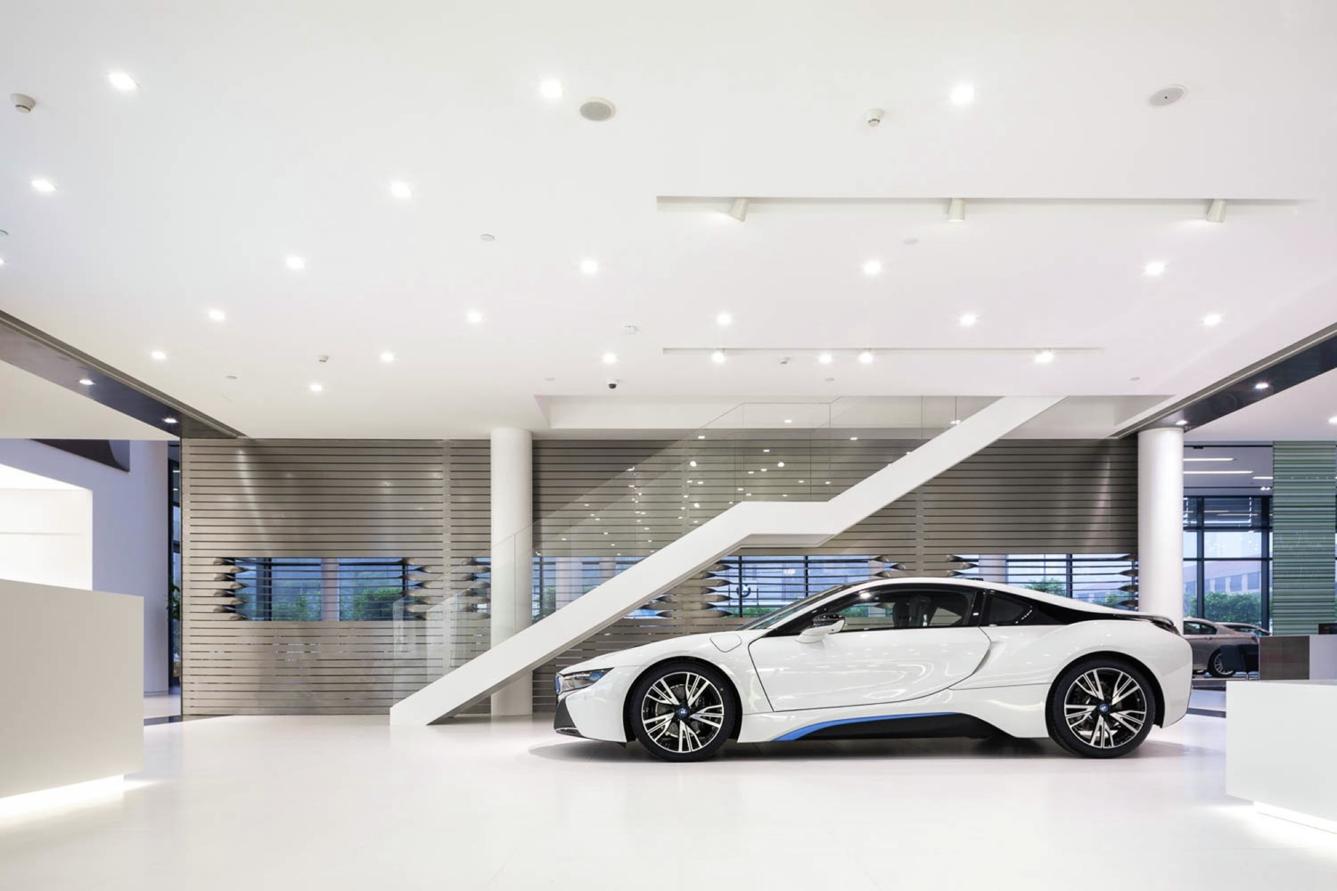 luxury shop bmw store design news