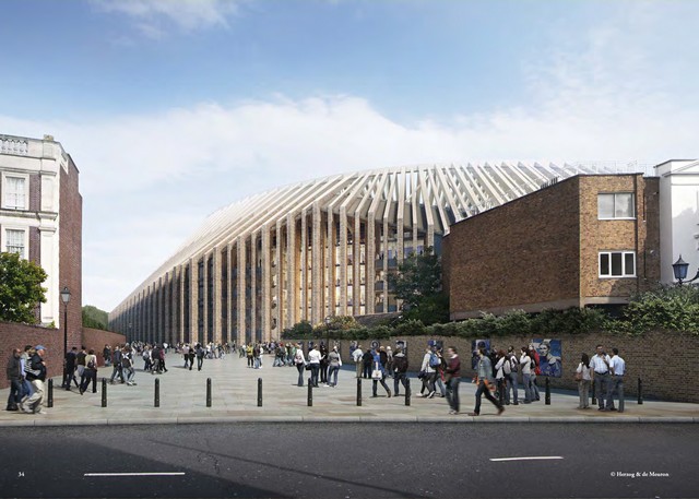 Architecture News Herzog de Meuron unveiled last Chelsea Stadium pics